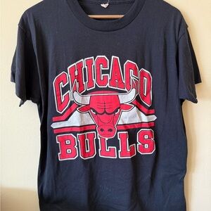 Vintage Chicago Bulls Black T-Shirt